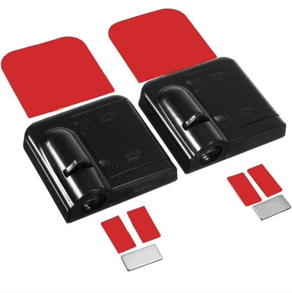 2 new wireless Punisher skull car door projector ghost lights no tools needed. - Picture 2 of 3